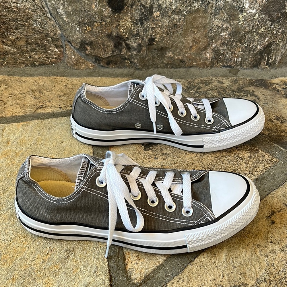 Gray Converse All Stars
